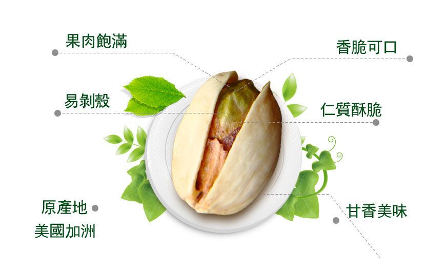 上環海味佬辦館 - 美國開心果 454克 (1磅装) $79 /加購價 $65